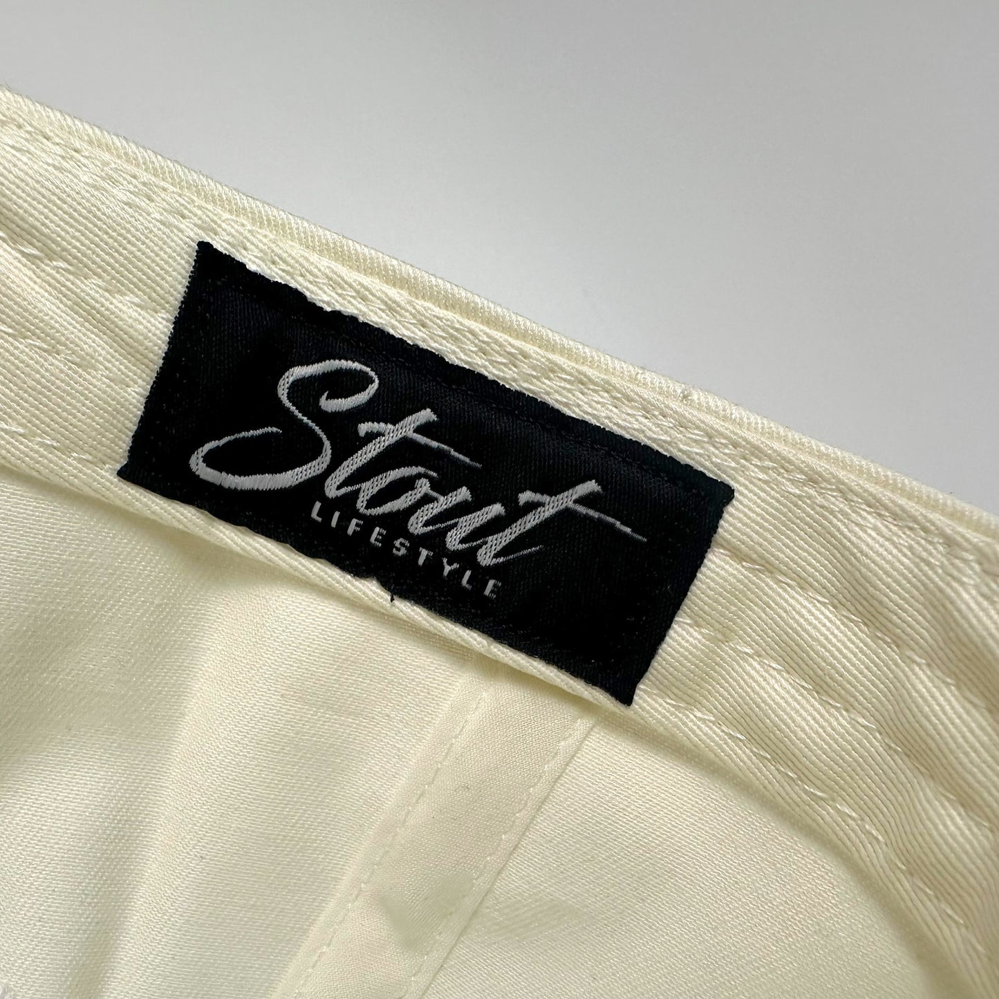 "Logo" Structured Hat (Tan/Brown)