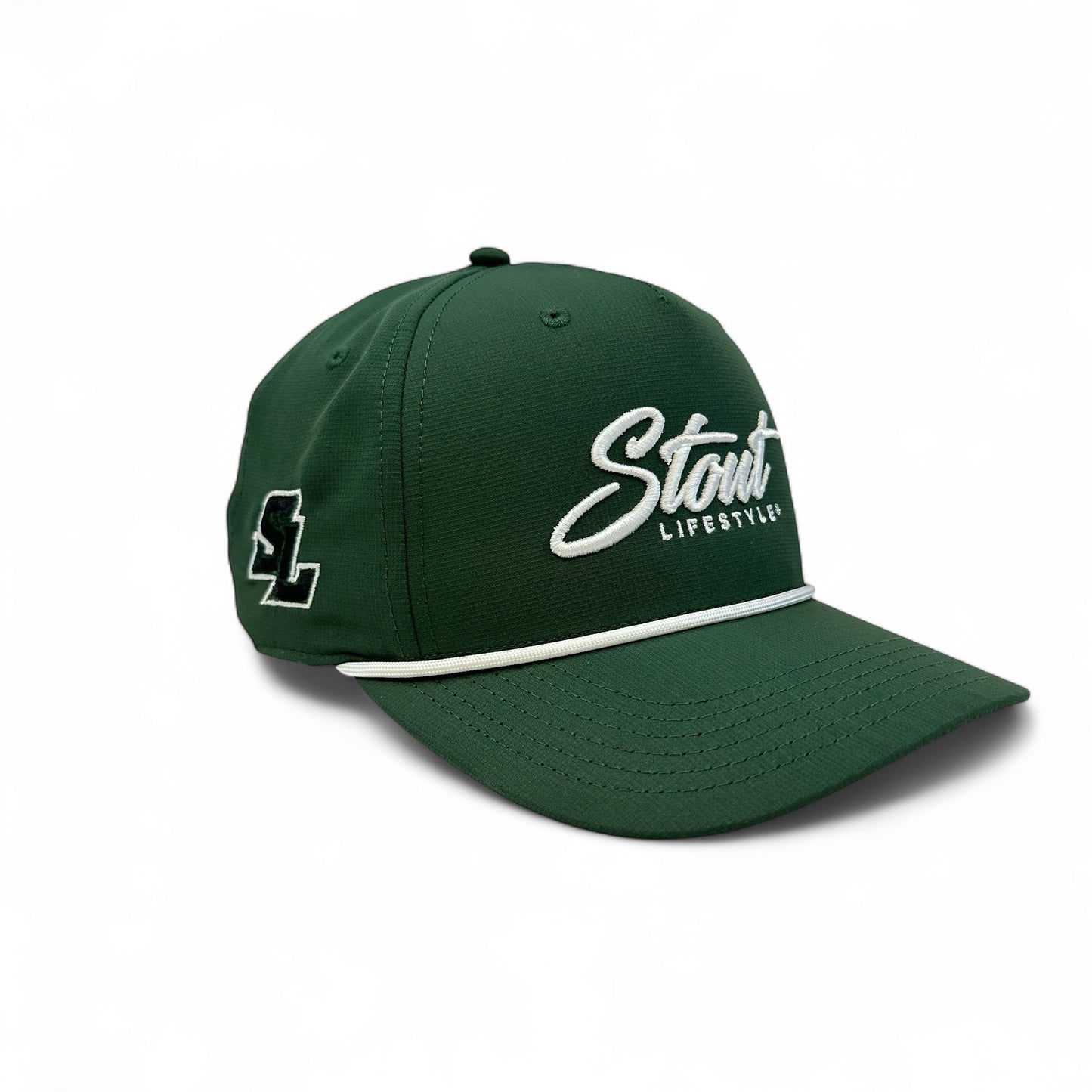 "Logo" Performance Hat (Green/White)