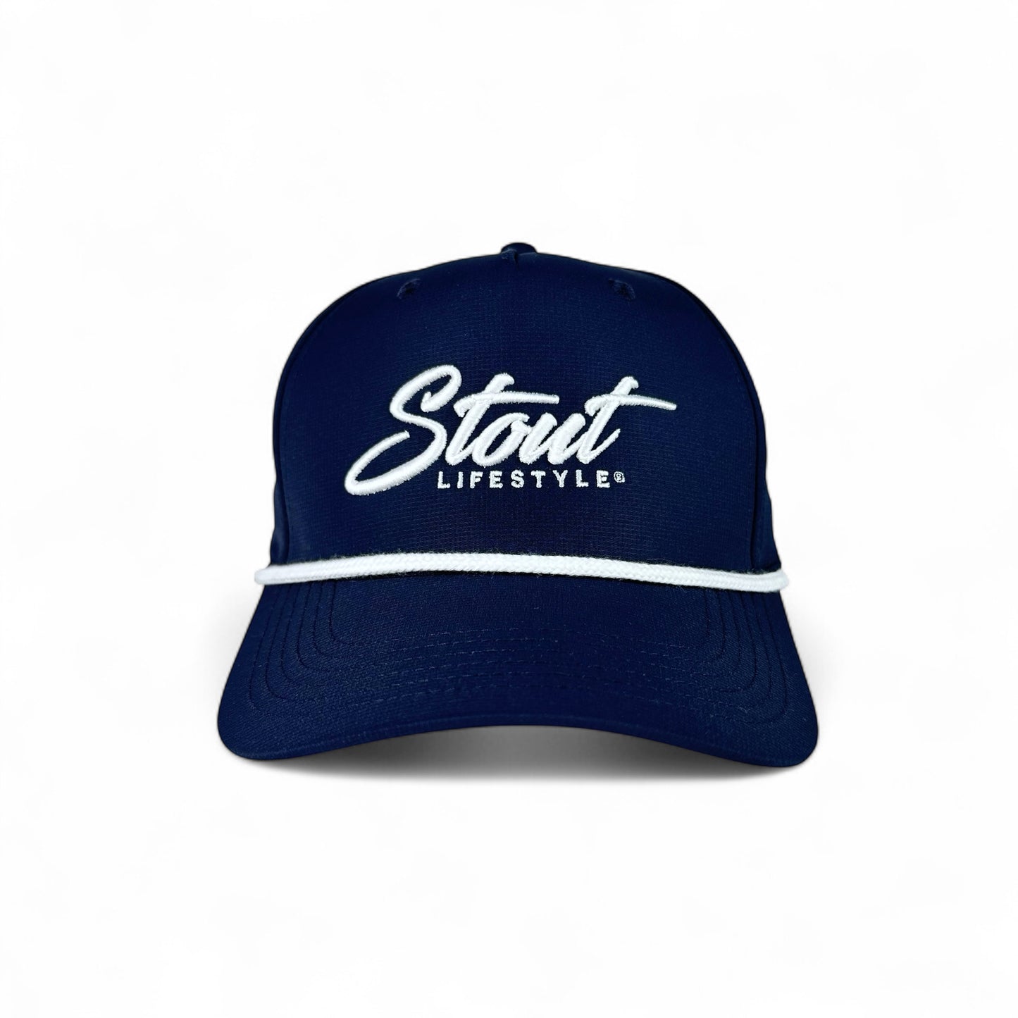 "Logo" Performance Hat (Navy/White)