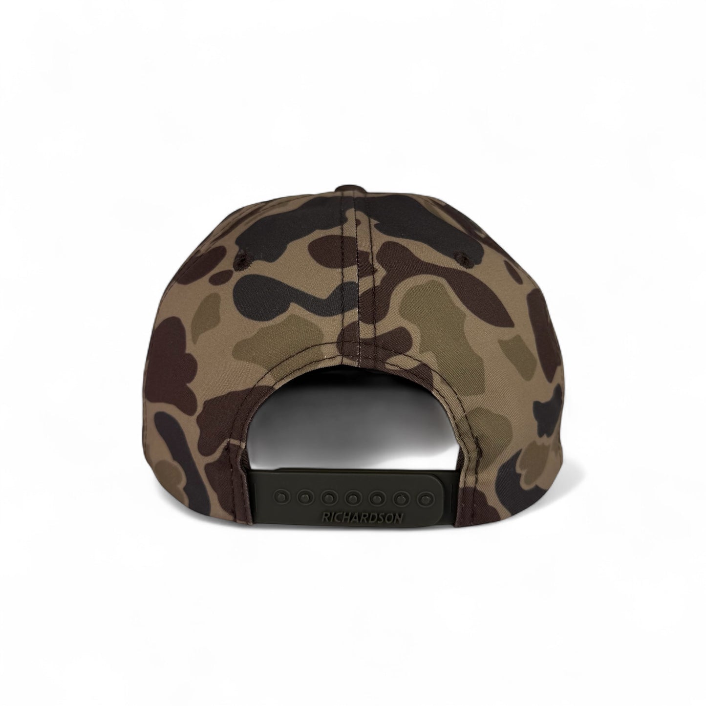 "Logo" Unstructured Hat (Camo/White)
