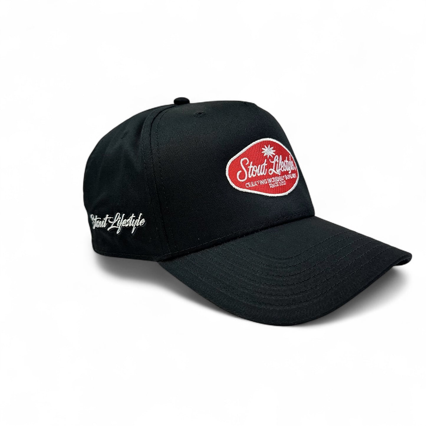 "Classy" Structured Hat (Black)