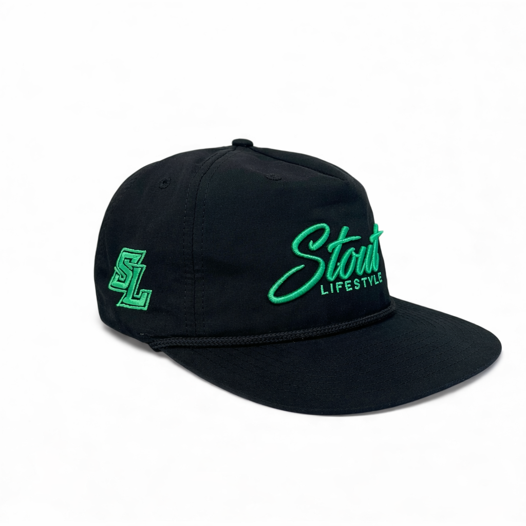 Unstructured Rope - Black Teal