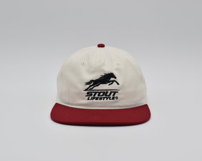 Horse - Cream/Red