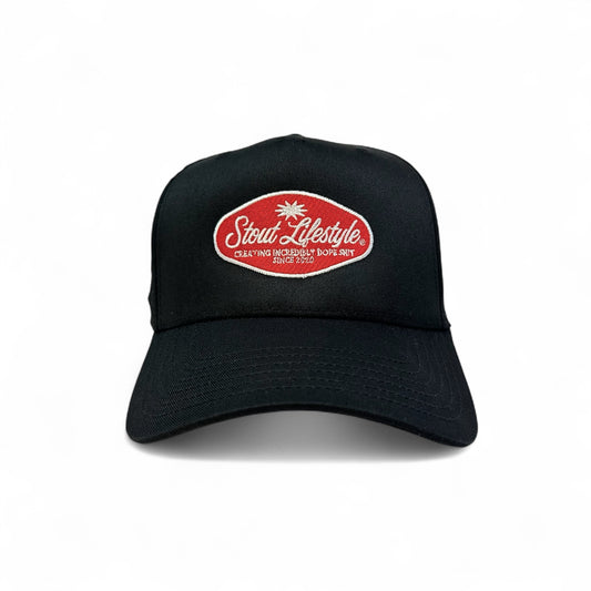 "Classy" Structured Hat (Black)