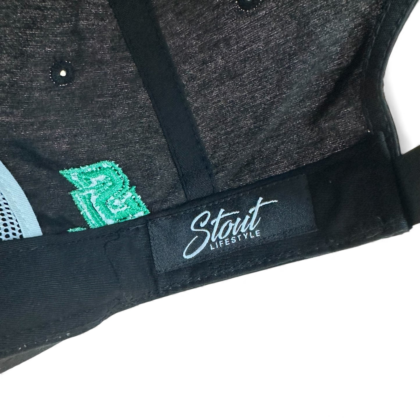 Unstructured Rope - Black Teal