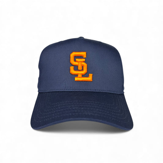 "Giants" Structured Hat (Navy/Orange)