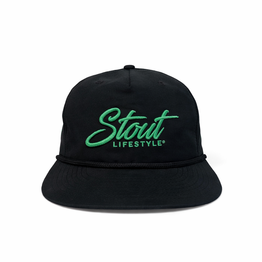 Unstructured Rope - Black Teal