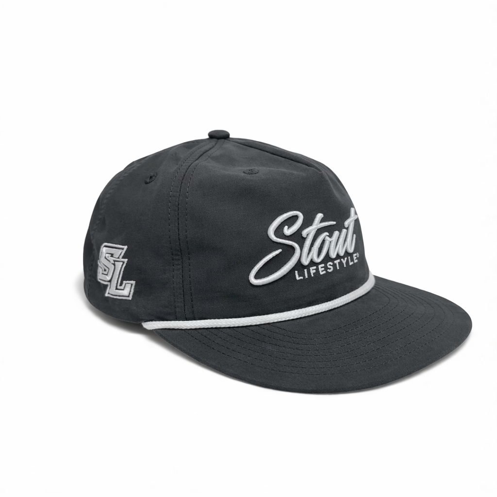 Unstructured Rope - Charcoal White